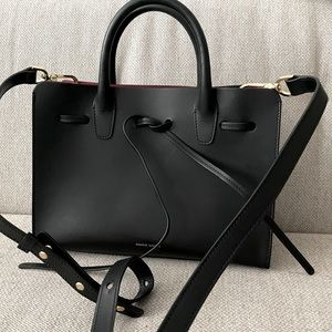 Mansur Gavriel Black top handle bag